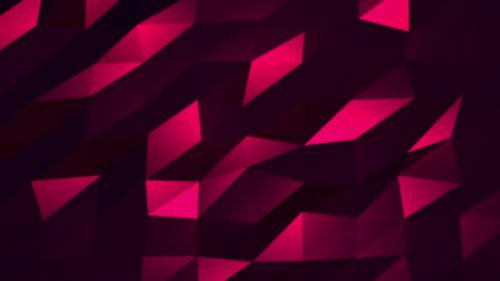 Videohive - Red glowing shapes background - 38420646 - 38420646