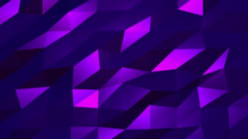 Videohive - Purple glowing shapes background - 38420679 - 38420679