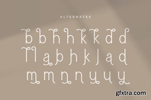 Flamboyan - Feminine Modern Display Font