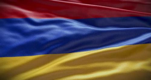 Videohive - Armenia waving flag looped 4K - 38444315 - 38444315