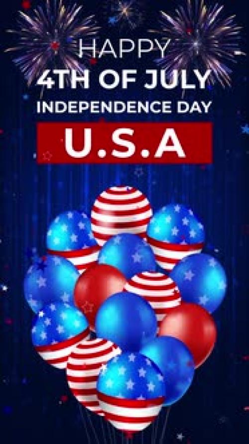 Videohive - Happy 4th of July Instagram Story Video - 38445873 - 38445873