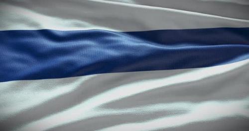 Videohive - Blue White Blue Russia anti war flag waving - 38453188 - 38453188