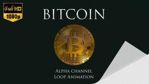 Videohive - Bitcoin In Loop - 38378592 - 38378592