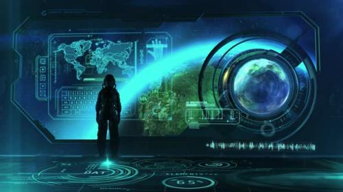 Videohive - Space Travel Of The Future 4K - 38379582 - 38379582