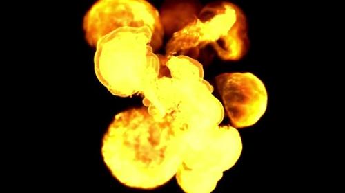 Videohive - Fire Explosions 5 - 38379738 - 38379738