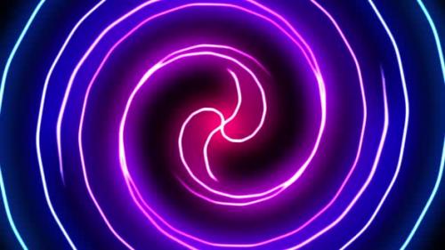 Videohive - Neon Spiral VJ Loop - 38451510 - 38451510