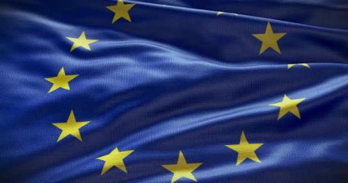 Videohive - EU European Union waving flag 4K - 38453238 - 38453238