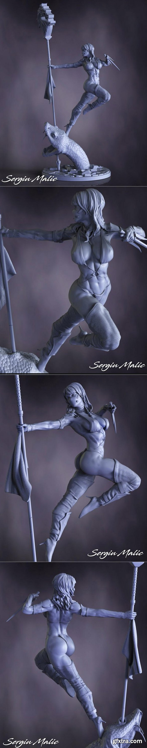 Mileena 3D Print