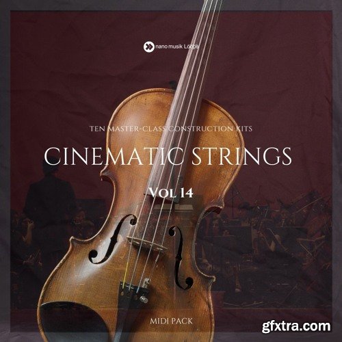 Nano Musik Loops Cinematic Strings Vol 14 WAV MIDI