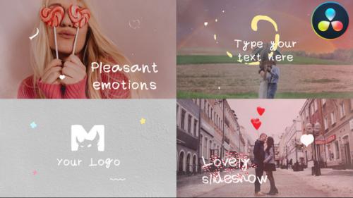 Videohive - Love Slideshow | DaVinci Resolve - 38247025 - 38247025