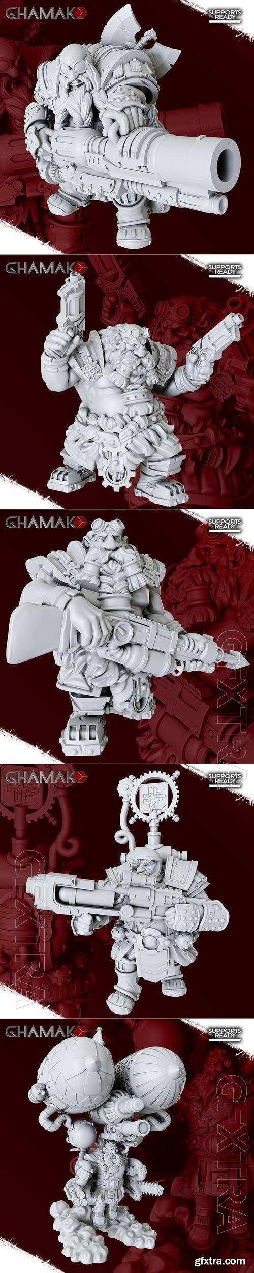 Ghamak - Kharadron June 2022 3D Print Model 