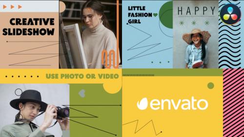 Videohive - Colorful Bright Slideshow for DaVinci Resolve - 38274996 - 38274996