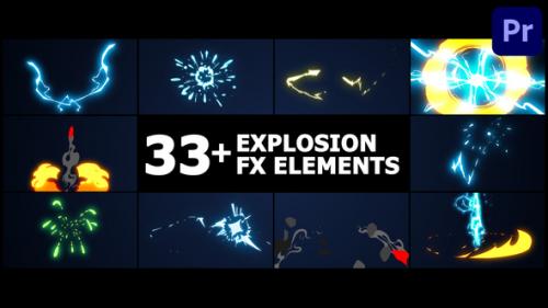 Videohive - Flash FX Elements Pack | Premiere Pro MOGRT - 38443170 - 38443170