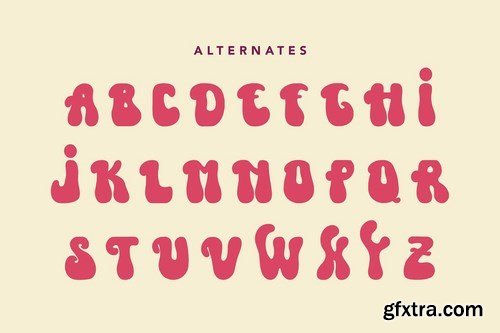 FlamboyanStyling - Groovy Retro Font