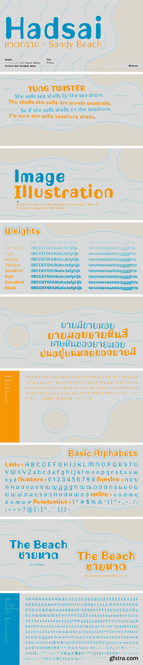 Hadsai Font Family