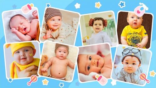 Videohive - Baby Planet Slideshow 2 MOGRT - 38410897 - 38410897