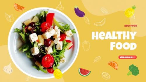 Videohive - Healthy Food Menu MOGRT - 38410939 - 38410939