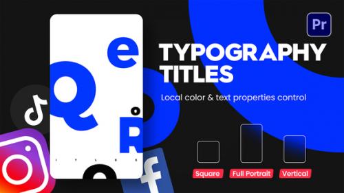 Videohive - Instagram Typography Titles - 38455348 - 38455348