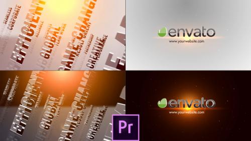 Videohive - 3D Titles Corporate Logo - Premiere Pro - 36096018 - 36096018