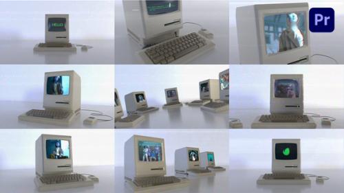 Videohive - Old Computer Opener - 38468908 - 38468908