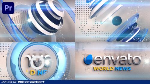 Videohive - World News Opener - 38487069 - 38487069