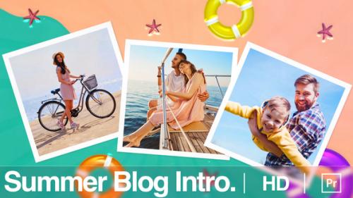 Videohive - Summer Blog Intro - 38509540 - 38509540