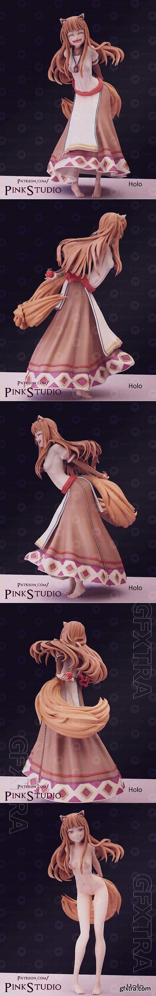 Holo - spice and wolf 3D STL 