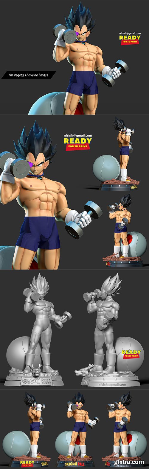 CubeBrush - Vegeta with gym