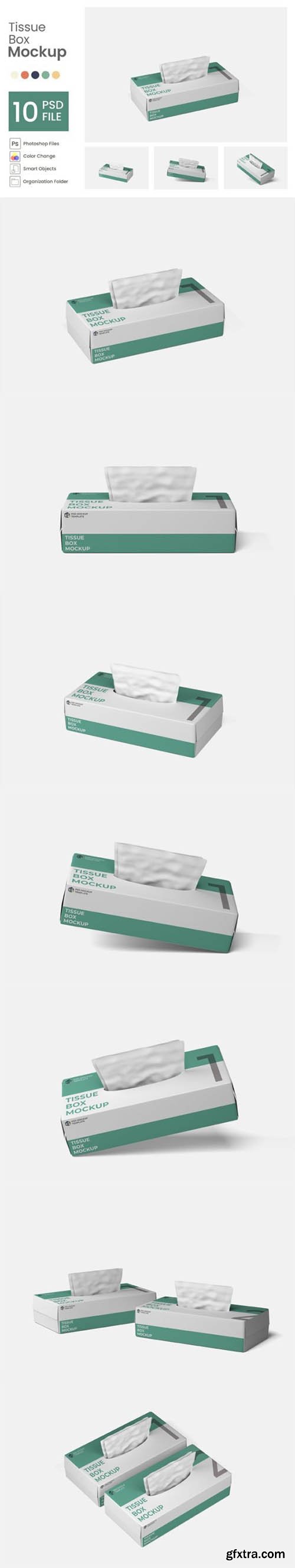 Tissue Box Mockup