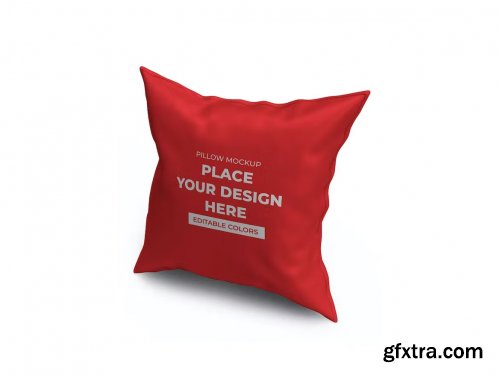 Pillow Cushion Mockup Template Set