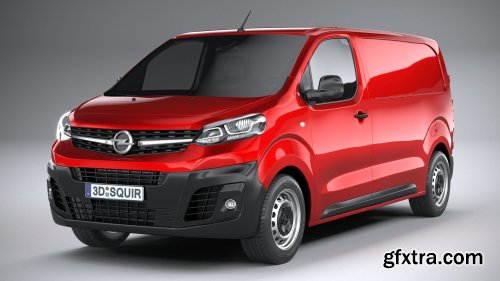 Opel Vivaro 2020 3D Model