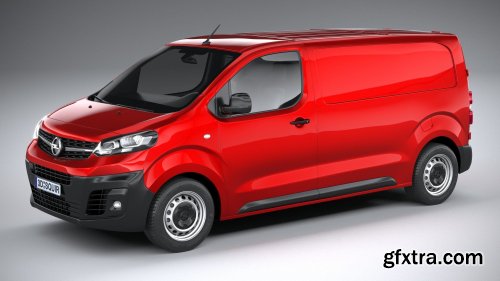 Opel Vivaro 2020 3D Model