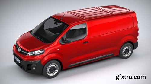 Opel Vivaro 2020 3D Model