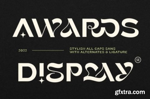  Awards Font