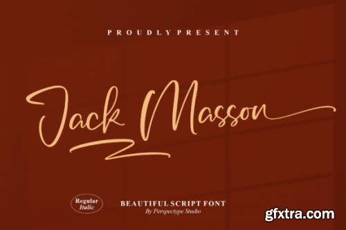  Jack Masson Font