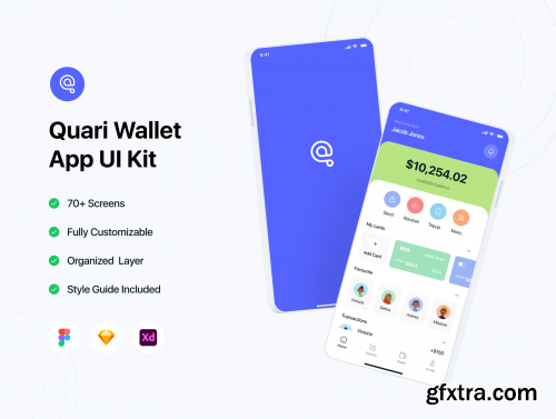 Quari Wallet App UI Kit