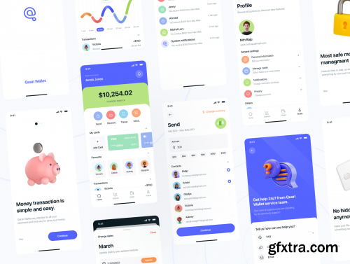 Quari Wallet App UI Kit