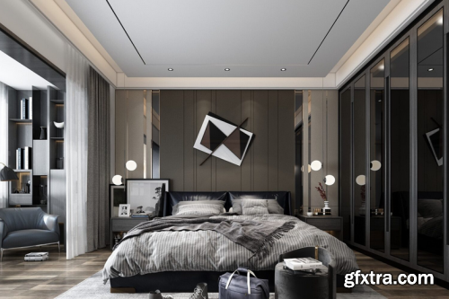 Bedroom Interior 11 By Huy Hieu Lee