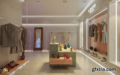 3D Fashion Shop By Dang Ba Quyet