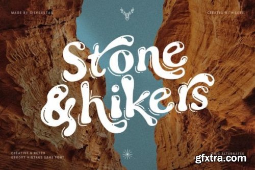  Stone & Hikers Font