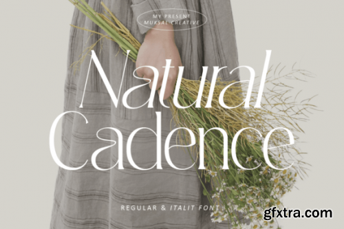  Natural Cadence Font