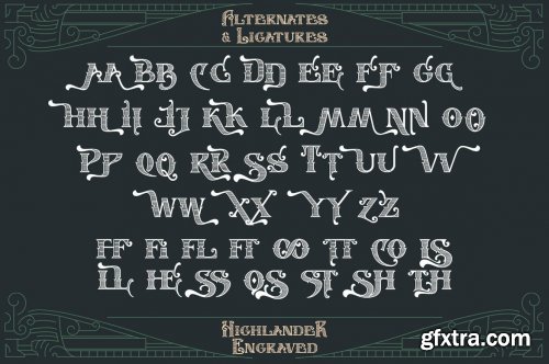 Highlander Font