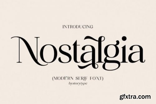  Nostalgia Font