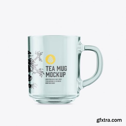 Glass Mug Mockup