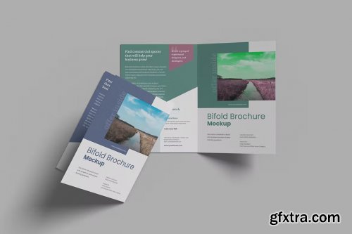 Multi-purpose Bifold Brochure Mockup