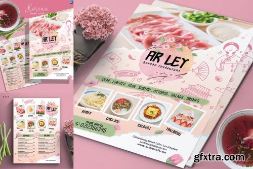 Korean Food Menu