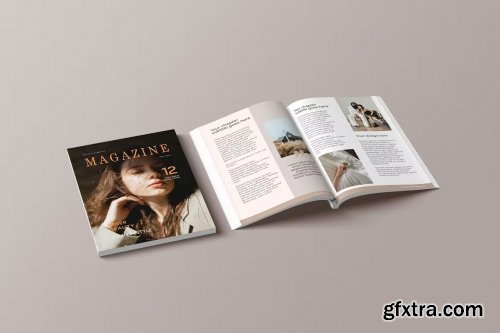 A4 Magazine Mockup