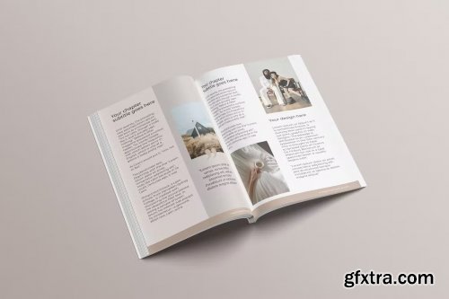 A4 Magazine Mockup