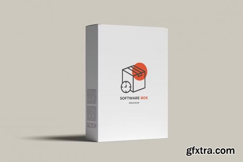 Software box mockup