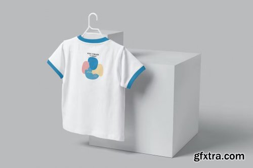 Kids Ringer Tshirt Mockups